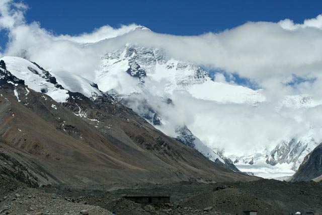 エベレストのチベット側BCCであるチョモランマBC（Chomolangma BC／5,200m）