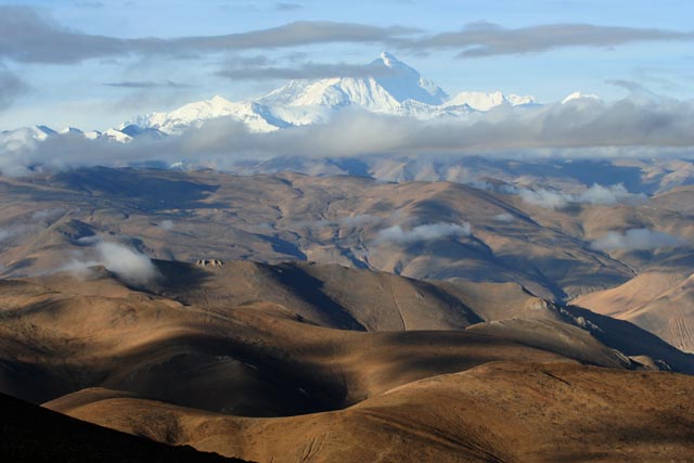 チベットのヒマラヤ展望地パンラ（Pangla／5,150m）
