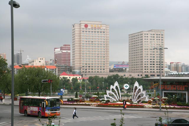 西寧市街の写真