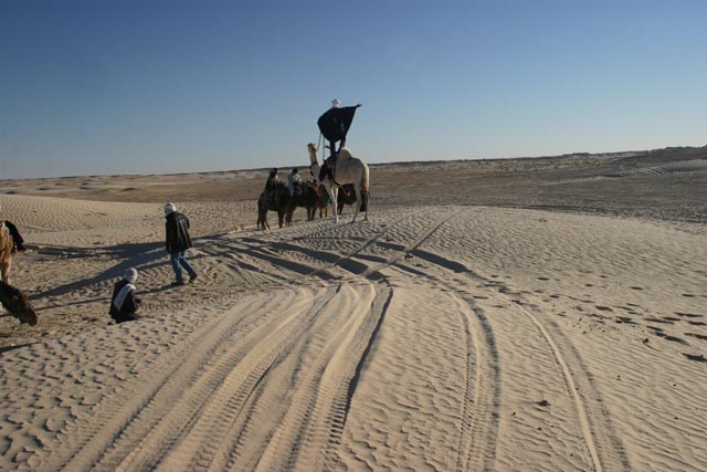 チュニジア／ドゥーズ（Douz）の砂漠
