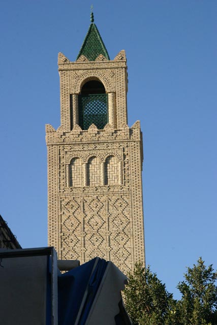 チュニジア／トズールのモスク（Mosque in Tozeur）