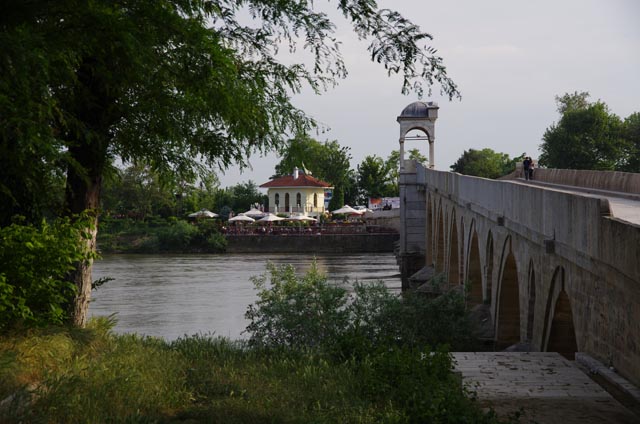 エディルネ（Edirne）のメリッチ川（Maric）