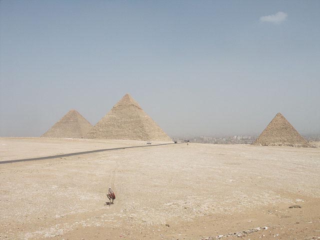 エジプト／ギザ（Giza）の砂漠