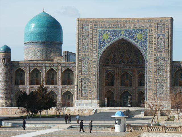 サマルカンド／ティラカリメドレセ（Tilla Qori madrasah in Samarkand）