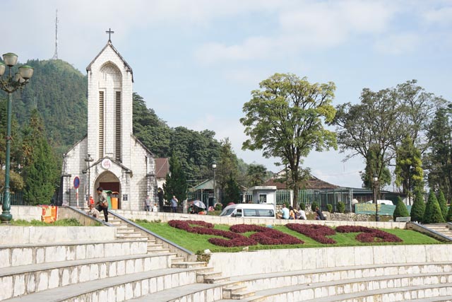サパ教会（ベトナム北辺）