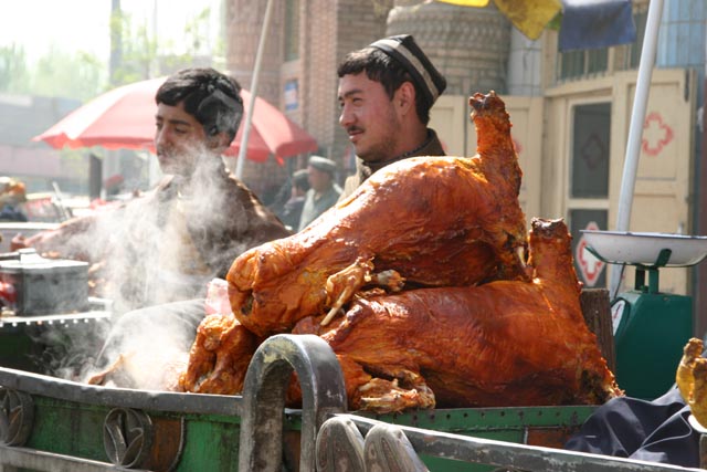 新疆ウイグル／ホータンバザール（Khotan Bazaar）