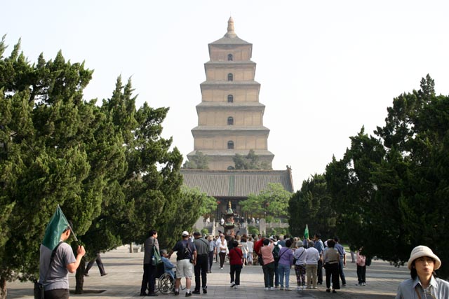 西安の大雁塔（Big Wild Goose pagoda in Xian）