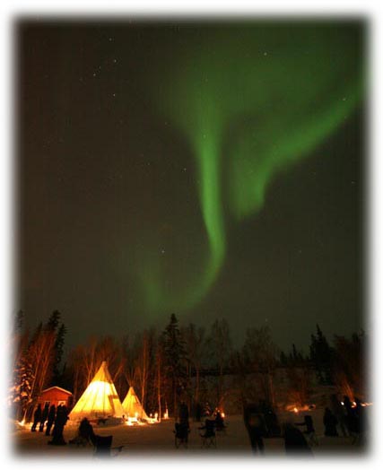 An auror at Yellowknife