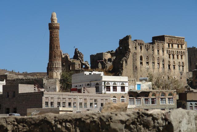 イエメンのジブラ／アルワ女王の宮殿（Palace of Queen Arwa in Jibla）