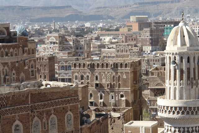 イエメン／サナア旧市街（Old City of Sana'a）1986年文化遺産
