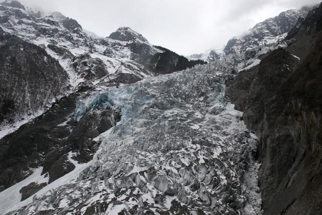 中国／雲南省の明永氷河（Mingyong Glacier）