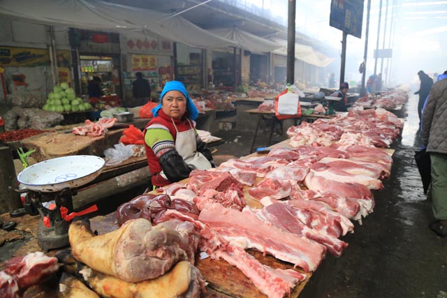 元陽新街鎮市場（Yuanyang market）
